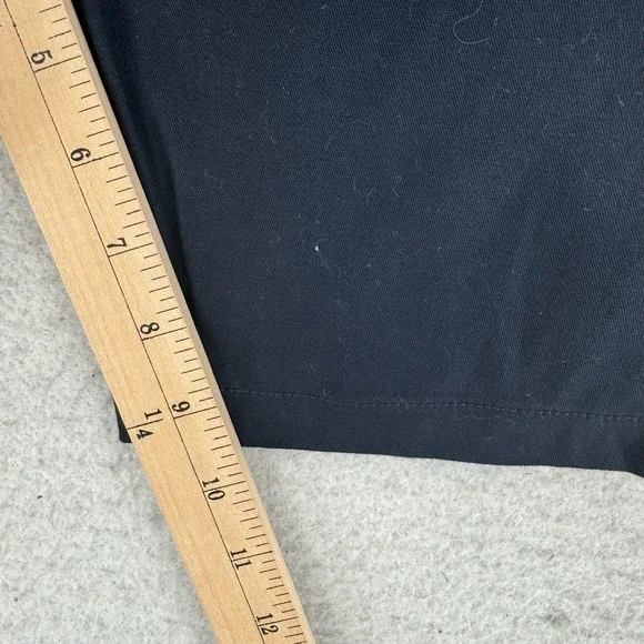 NEW Izod Approved Schoolwear Shorts Boys 12 Navy Blue Chino Adjustable‎ Waist - Picture 6 of 7